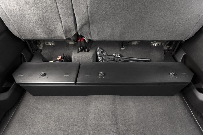 Chevrolet Silverado 2500HD Underseat Lockbox - Rear - Tuffy Products - 3-Digit Combination Lock - Black - `20-`25